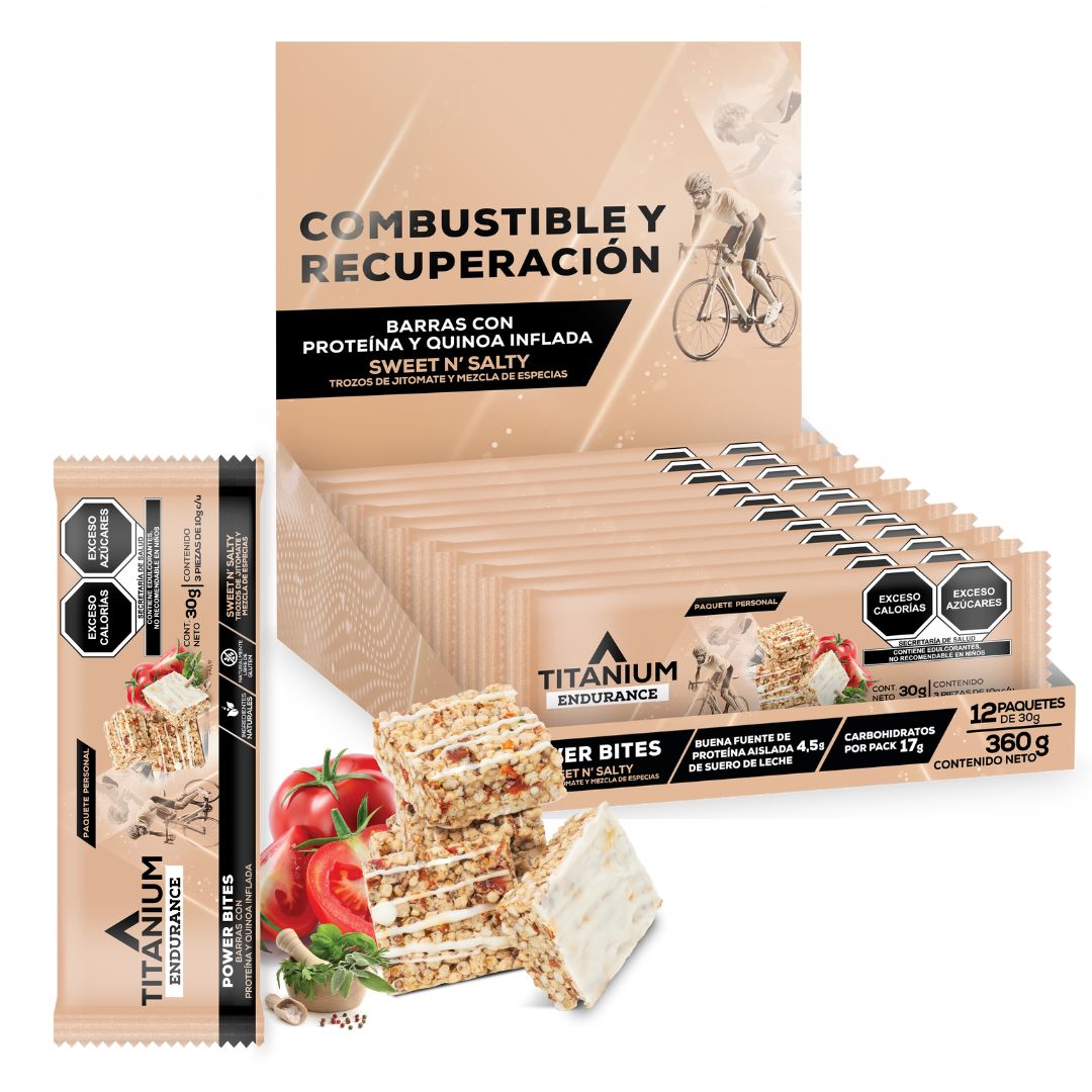 Barras de Proteína, Quinoa y Fruta, Caja x 12