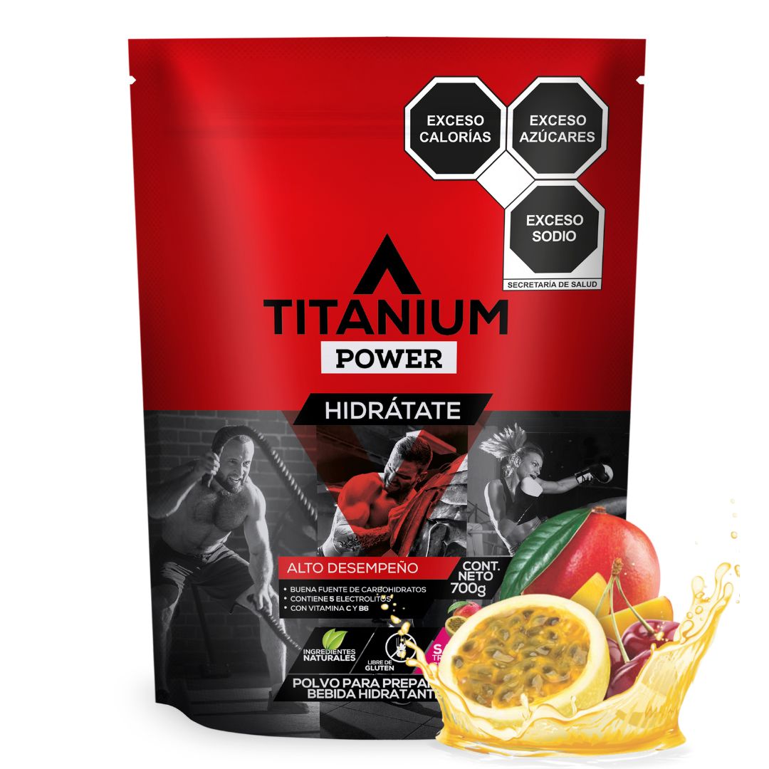 Electrolitos en Polvo POWER, Bolsa 700 g (15 Litros)