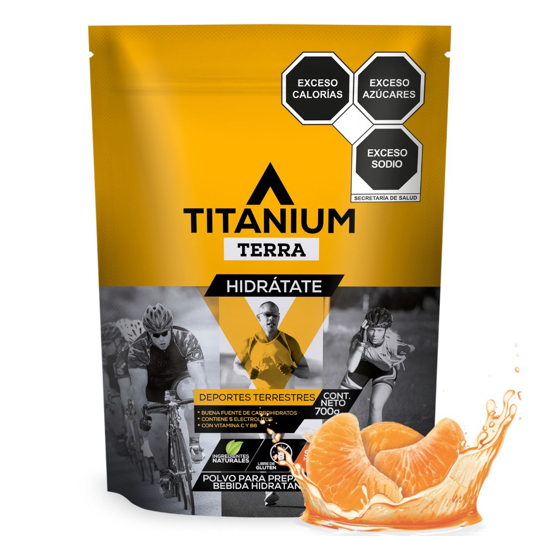 Electrolitos en Polvo TERRA, Bolsa 700 g (15 Litros)