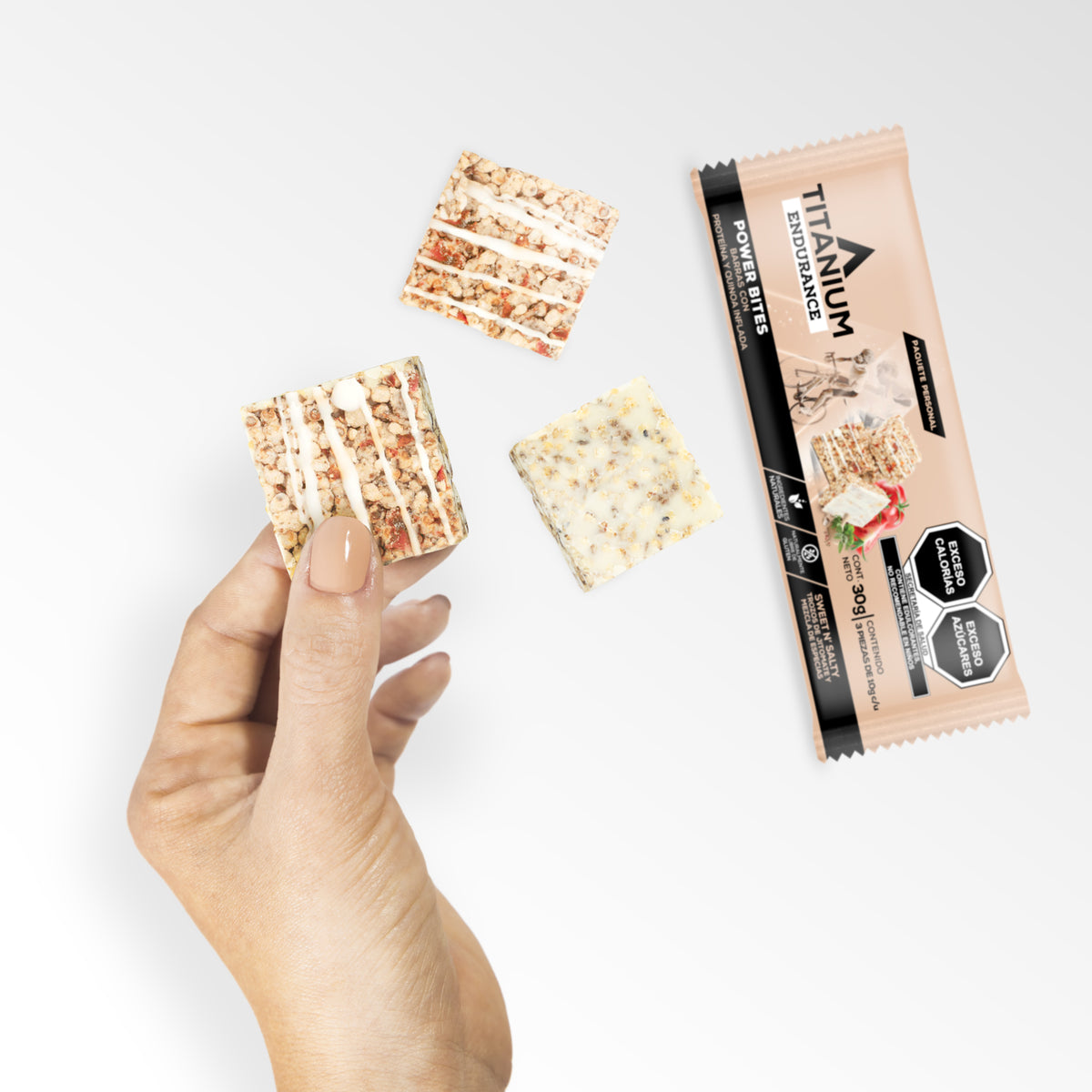 Barras de Proteína, Quinoa y Fruta, Caja x 12