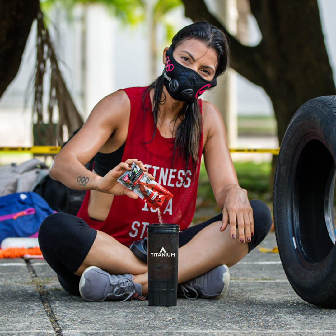 Electrolitos en polvo POWER, Caja x 12/25 Packs, Sabor Ponche de Frutas